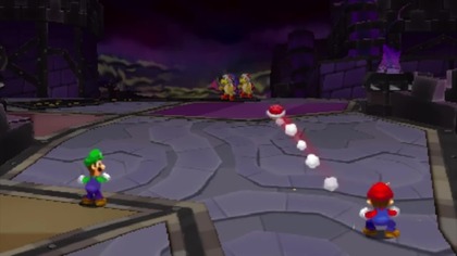 Mario & Luigi Dream Team HD - przewodnik po grze (3DS) część 19 - Niezwykły epilog przygody, runda pierwsza
