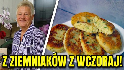 Zostały Ci ziemniaki z wczoraj? Zrób te genialne CZESKIE PLACKI ziemniaczane w 15 minut! 