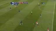 Premier League sezon 2009/2010 Man Utd 1-1 Arsenal Rooney