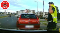 Krokodylki zatrzymują pijanego kierowcę Citroena.  STOP PIRAT