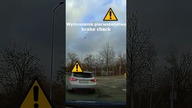 Wymuszenie i brake check w wykonaniu kierowcy Hyundaia #shorts #rikordwidjo