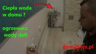 Przepływowy podgrzewacz wody dafi | Dom bez pozwolenia | dom25tys | #pawełwaga