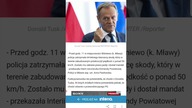 DONALD TUSK ZATRZYMANY PRZEZ POLICJĘ #shorts