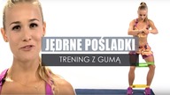 5 ĆWICZEŃ NA JĘDRNE POŚLADKI | Trening z gumą