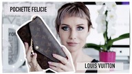 LOUIS VUITTON Pochette Felicie Recenzja po roku uzytkowania || DELICIOUS BEAUTY