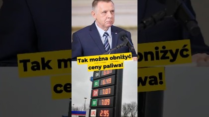 Tak można obniżyć ceny paliwa! - Marian Banaś #polityka #paliwo #Polska #diesel #benzyna