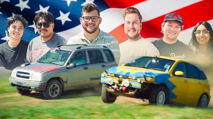 Taking Our CHEAP Cars Rally Racing