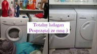 Totalny chaos| Posprzątaj ze mną| Motywacyjne sprzątanie| Pralnia
