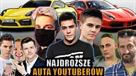  NAJDROŻSZE Auta Youtuberów | Kamerzysta, Kruszwil, Deejaypallaside, Polimaty