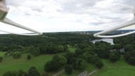 Roundhay Park in Leeds England drone footage