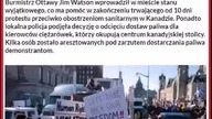 Konw&oacute;j STAN WYJĄTKOWY W OTTAWIE!!! Lach ostrzegał