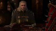 Sekcja katakana z Eskelem w Kaer Morhen.  Wiedźmin 3