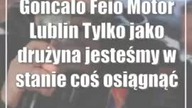 Goncalo Feio (Motor Lublin): Tylko jako drużyna jesteśmy w stanie coś osiągnąć