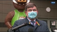 Briefing Enei Zastalu BC Zielona Góra (Janusz Jasiński, Jerzy Materna)