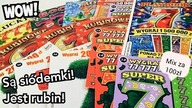 Zdrapki Lotto #422 Mamy 7000 widzów Mix za 100zł z siódemkami  Rubinowa 7 dała czadu