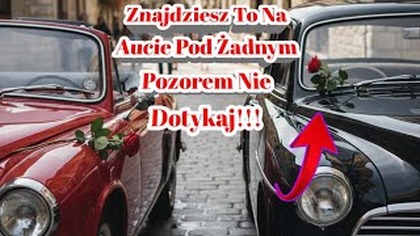 2364.  UWAGA Zobaczysz To Na Aucie Pod Żadnym Pozorem Nie Dotykaj!!!