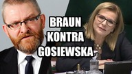 Grzegorz Braun kontra Małgorzata Gosiewska