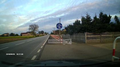 Eskorta dziecka z połkniętą agrafką