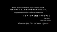 Classroom of the elite S2E01