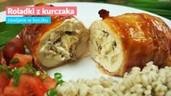 rolada z kurczaka w boczku