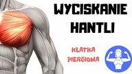 NAJLEPSZE ĆWICZENIE na KLATKĘ PIERSIOWĄ  WYCISKANIE HANTLI na ŁAWCE POZIOMEJ