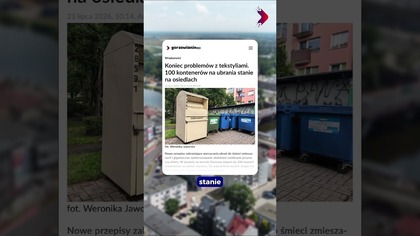 Obejrzyjcie nowy przegląd informacji z Gorzowa w pigułce.