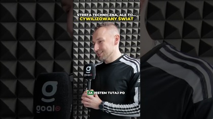 strefa techniczna w Ekstraklasie, ale to cywilizowany swiat