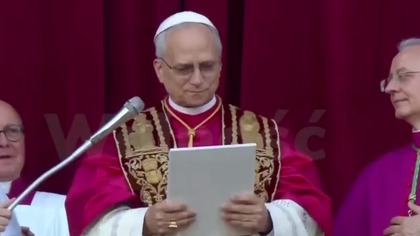 ORĘDZIE NOWEGO PAPIEŻA LEONA XIV Z WATYKANU