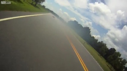 Śmiertelny wypadek na motorze 