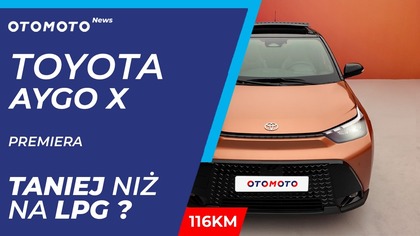 Toyota Aygo X to najtańsza hybryda marki!