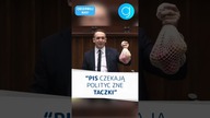 PIS CZEKAJĄ POLITYCZNE TACZKI.  Krótka piłka w Sejmie #shorts