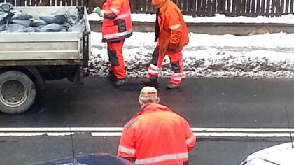 Łatanie dziur w Szczecinie
