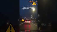 Zajechanie drogi i kolizja podczas zmiany pasa ruchu #shorts #rikordwidjo