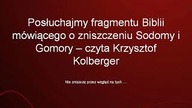 3  Bóg ST okrutny      Potop, Sodoma i podbój Kanaanu