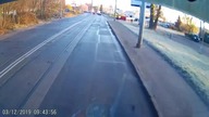 Kolizja i ucieczka starszego Pana z miejsca zdarzenia