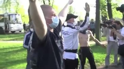 Rozbita parada homoseksualistów