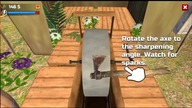 Sharpening the axe #game #minecraft #gaming #Short #Shorts #Browsegame #Browsegamer #ASMR