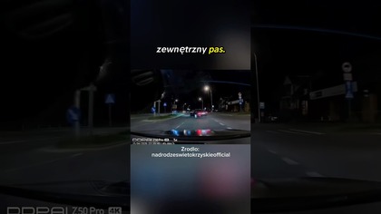 Za szybko w zakręt i efekt był do przewidzenia.   #polscykierowcy #dashcam #droga