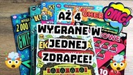 Zdrapki Lotto  Mix za 90zł z wygranymi i małym rarytasem! 