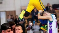 Ziomki mówią mi że nie zrobię wsadu #shorts