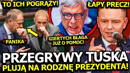 ŁAPY PRECZ! NAWROCKI ZNISZCZY PRZEGRYWÓW TUSKA ZA PLUCIE NA JEGO RODZINĘ?! GIERTYCH JUŻ W PANICE!