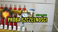 Jak wykonać ogrzewanie podłogowe samemu.  cz 4.  Podłogówka w domu.  Próba szczelności.