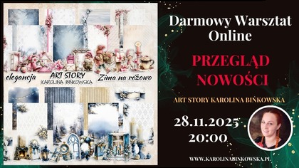 Prezentacja Listopadowych nowości DIGI - Scrapbooking I Digital paper