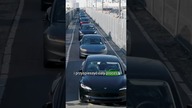 Tesle AUTONOMICZNIE wyjeżdżają z fabryki i Tesla likwiduje miejsca pracy  #tesla #danielgrzyb