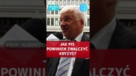 JAK PIS POWINIEN ZWALCZYĆ KRYZYS? - Profesor Gwiazdowski #shorts
