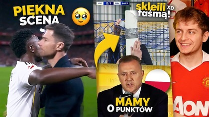Vinicius WPADŁ W RAMIONA Xabiego Alonso! Kompromitacja PZPNu Połamana bramkę w Pucharze Polski!