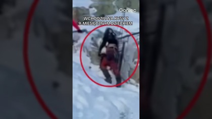 WCHODZILI NA RYSY Z 9-MIESIĘCZNYM DZIECKIEM