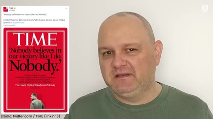 Wołodymyr Zełenski rozczarowany zachodnimi partnerami. Dziwny artykuł w brytyjskim Time