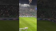 Żyleta do Łukaszenki podczas meczu Legii Warszawa
