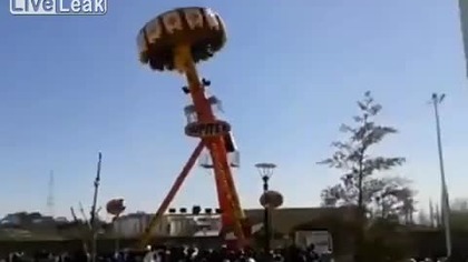 Wypadek w parku rozrywki